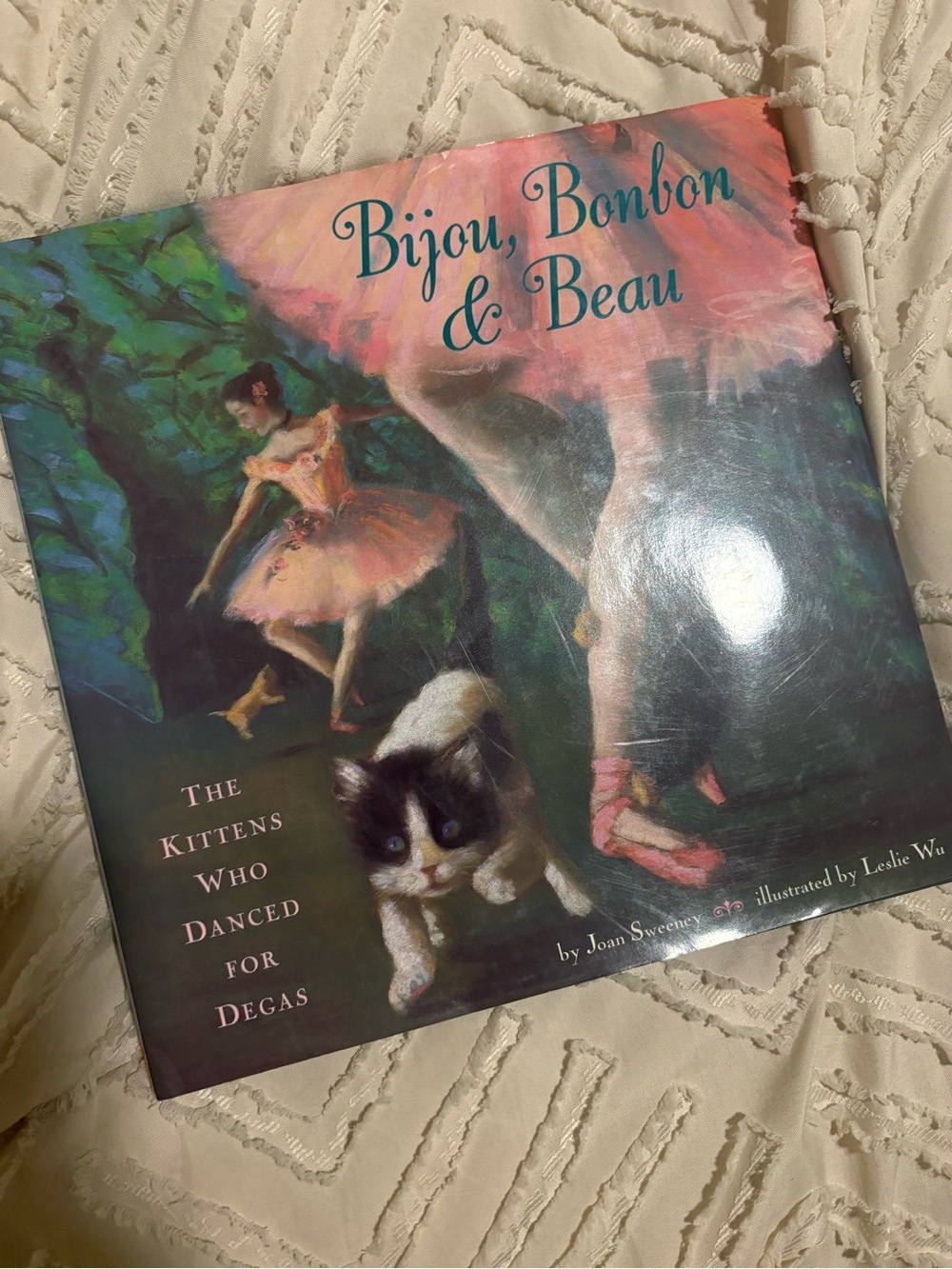Bijou, Bonbon & Beau Picture Book - Pink & Teal Cover
